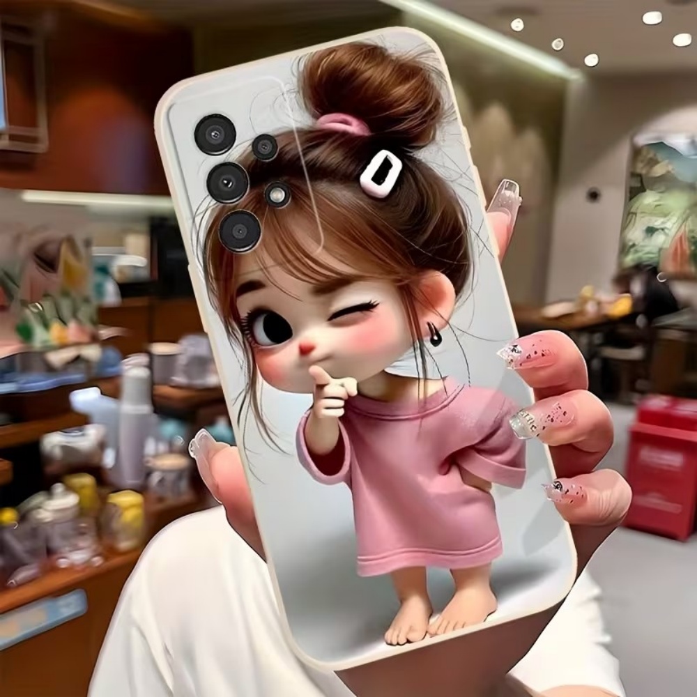 Cute Cartoon Girl Pattern Desi - Phone Cases Galaxy S23 recensione e prezzo