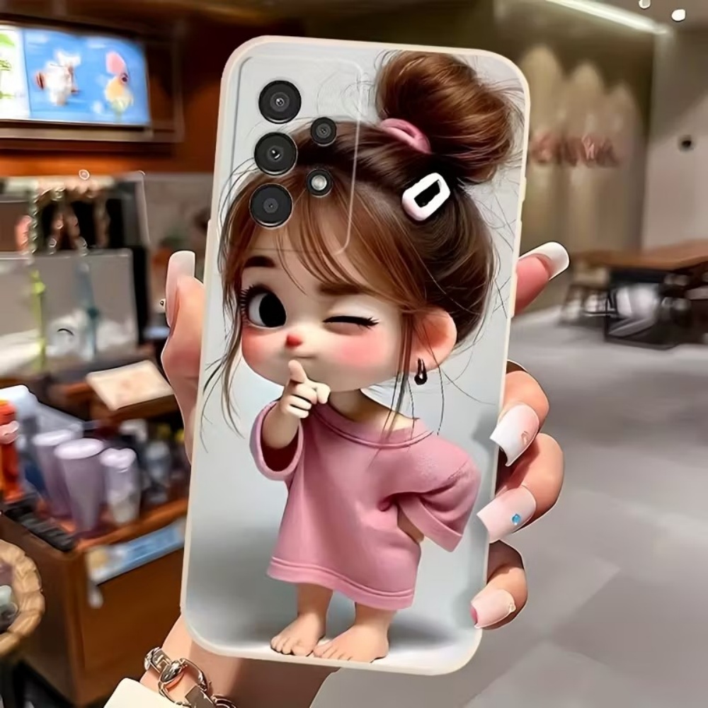 Cute Cartoon Girl Pattern Desi - Phone Cases Galaxy S23 recensione e prezzo
