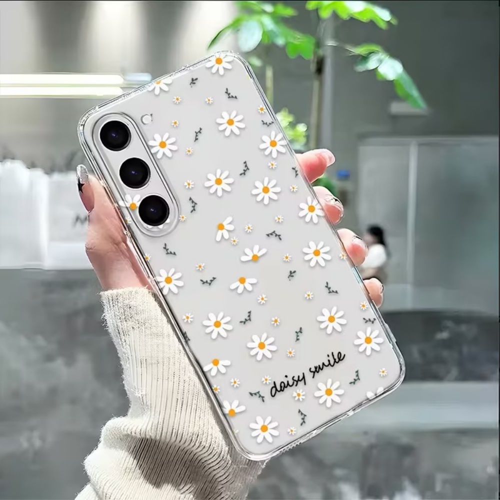 Yellow White Daisy Flowers Pho - Phone Cases Yellow recensione e prezzo