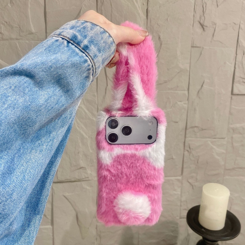 Cute Rabbit Design Fluffy Phon - Phone Cases For Iphone 16 recensione e prezzo