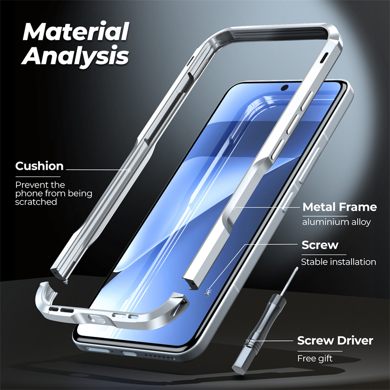 Metal Frame suitable for Xiaom - Phone Cases Aviation recensione e prezzo