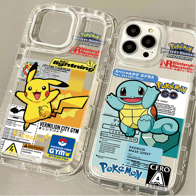 P-Pokemon Cool Pikachu Squirtl - Phone Cases Otterbox recensione e prezzo
