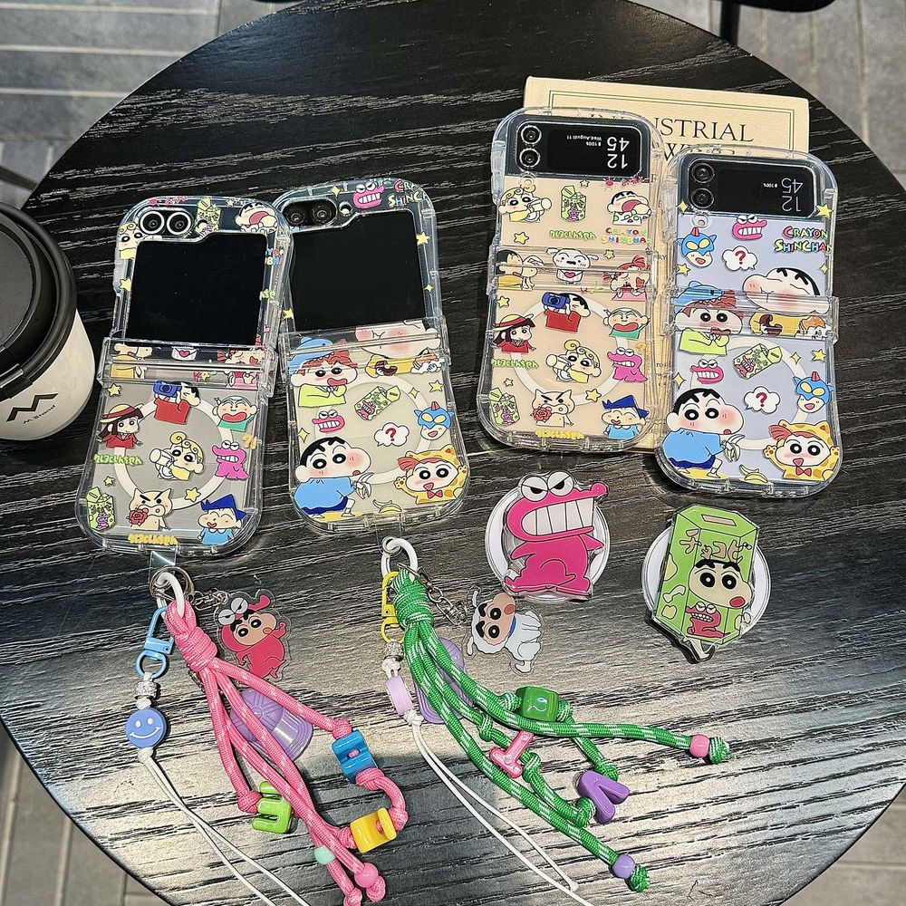 Cute Japan Anime Crayon Shin-c - Phone Cases Z Flip 5 recensione e prezzo