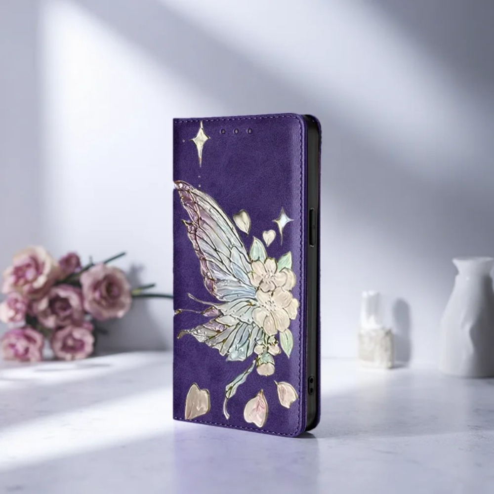 Painted Magnetic Flip Leather  - Phone Cases Galaxy S26 Ultra recensione e prezzo