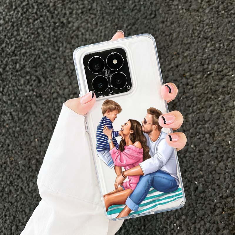 Family Mom Baby Dad Phone Case - Phone Cases Xiaomi recensione e prezzo