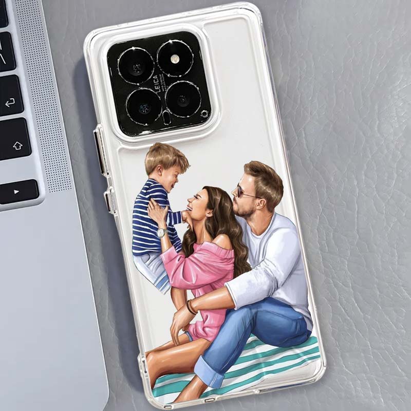 Family Mom Baby Dad Phone Case - Phone Cases Xiaomi recensione e prezzo